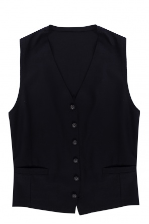 Vest with a raw finish, zdjęcie 1 Vest with a raw finish od Emporio Armani